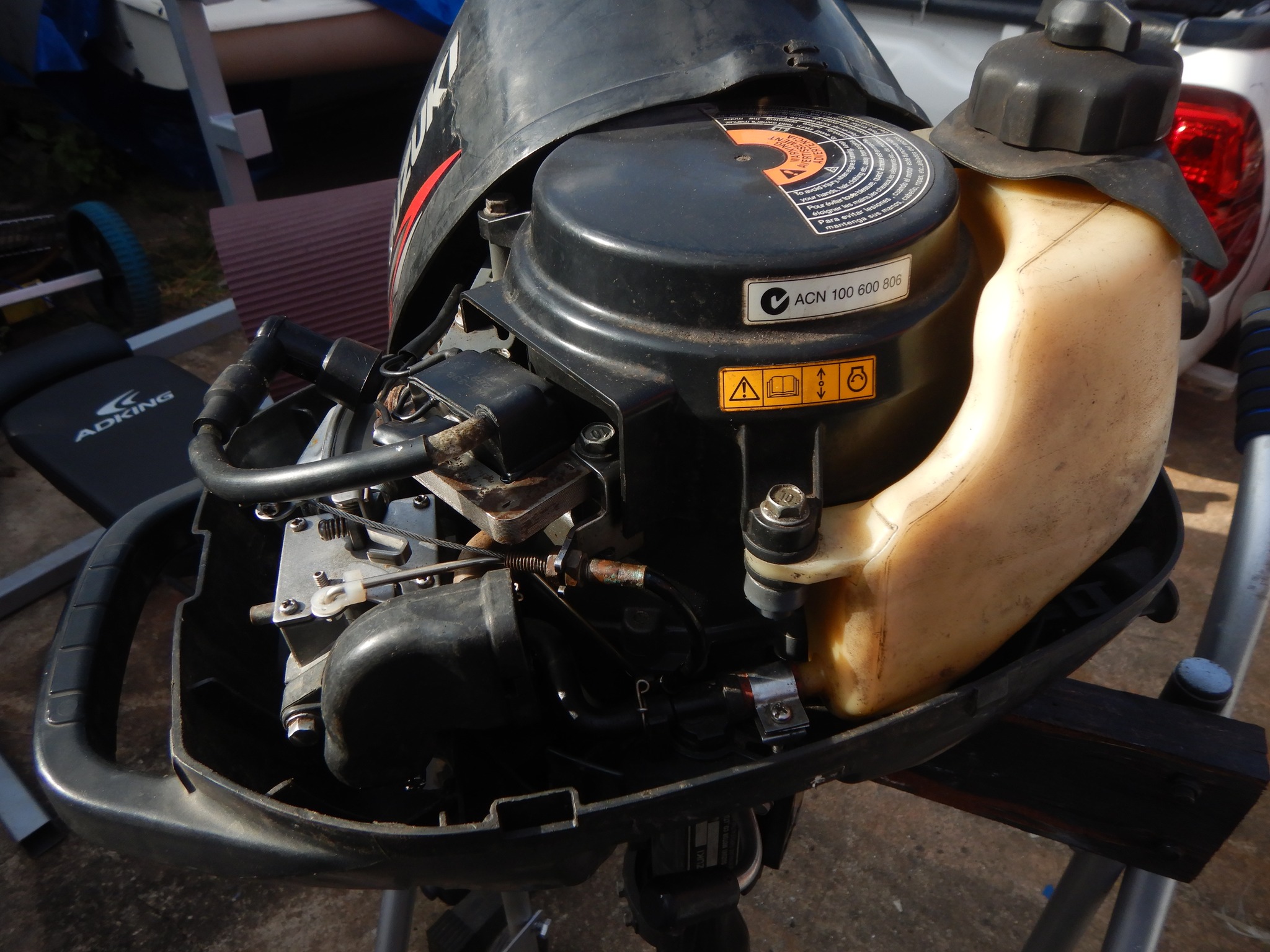2.5HP Suzuki outboard